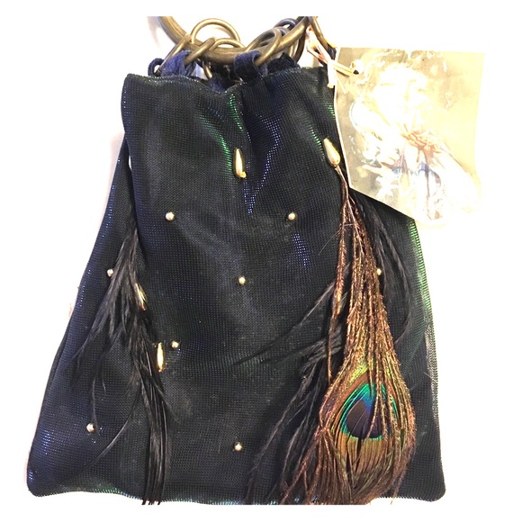 Handbags - Vintage Clutch Purse Peacock